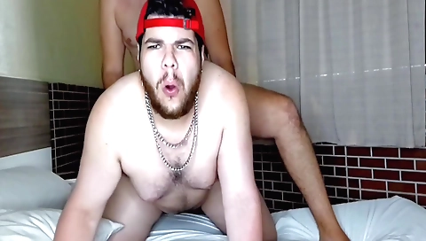Big ass latina is fucked in the ass by the guy with his dick