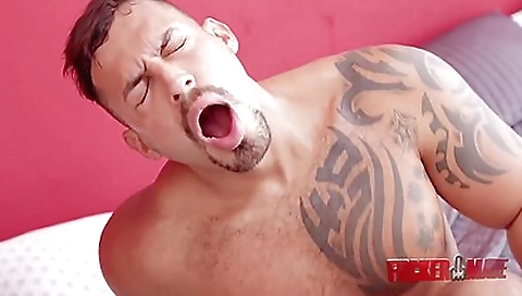 Asian girl takes two dicks into the bottom of her body and pussy