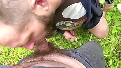 Brunette teen gets her mouth covered with a big cum