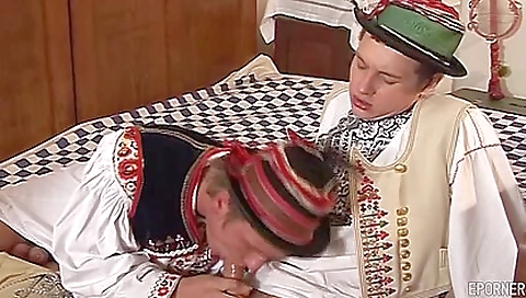 Brunette and big white dick in a hot interracial fuck scene