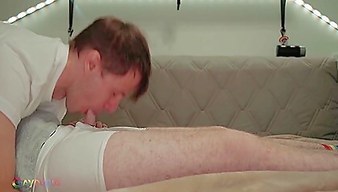 Blonde amateur in underwear makes a fun hardcore porn clip