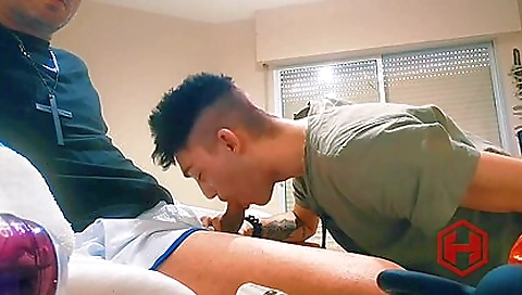 Hot girl with big pussy is going to suck deep throats