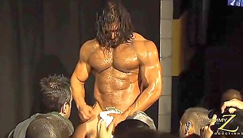 Group of sexsters show off hot brunette in fetish clip