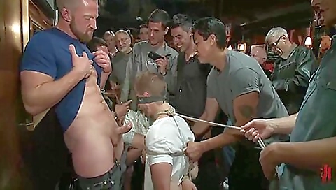 Big cock gangbang with a really awesome domination scene